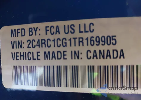 2026 Chrysler Voyager Lx from USA, damaged, VIN 2C4RC1CG1TR169905